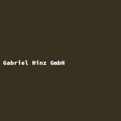 Hersteller: Gabriel Hinz GmbH