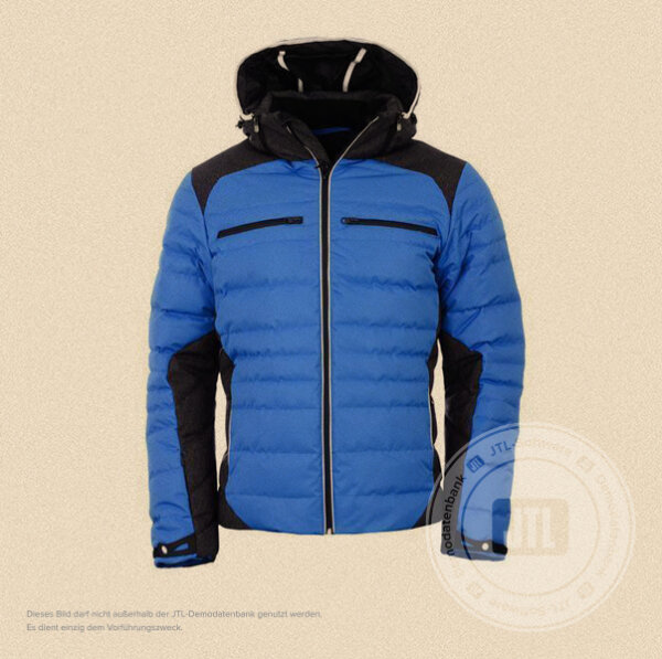 Herren-Skijacke Blau M