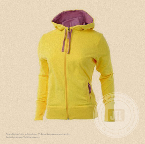 Damen-Trainingsjacke, Gelb L