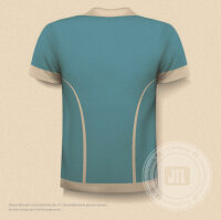 Fußballtrikot mit eigenem Logo Blau M Herren
