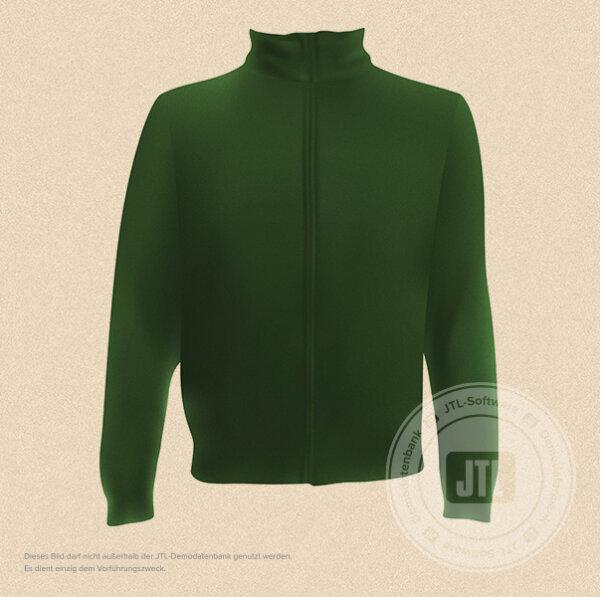 Herren-Trainingsjacke, Grün L