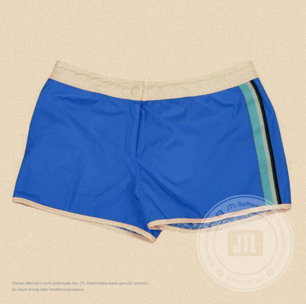 Damen-Sporthose, kurz Blau M