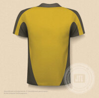 Fußballtrikot Gelb Seitenstreifen