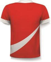 Fußballtrikot mit eigenem Logo Rot S Herren