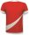 Fußballtrikot mit eigenem Logo Rot S Herren