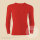 Herren-Langarmshirt, Rot XL