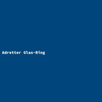 Adretter Glas-Ring