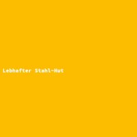 Lebhafter Stahl-Hut