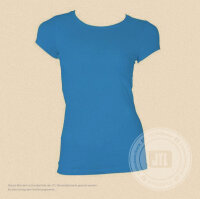 Damen-T-Shirt, Blau M