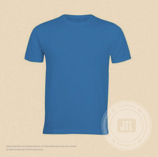 Herren-T-Shirt Blau S